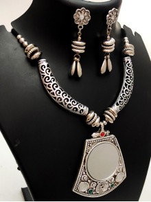 Oxidised Jewelry Set